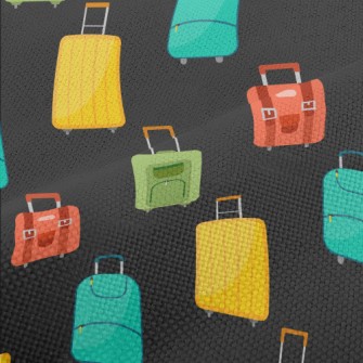 Colorful Suitcases Performance Linen