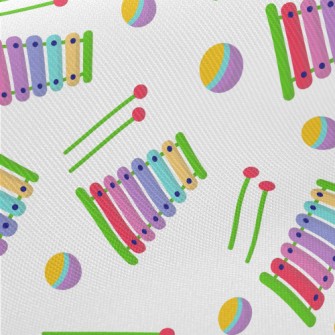 Colorful And Fun Xylophone Twill