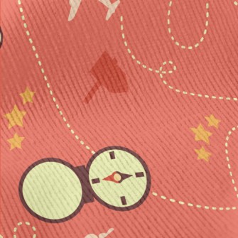 Travel By Plane Standard Corduroy