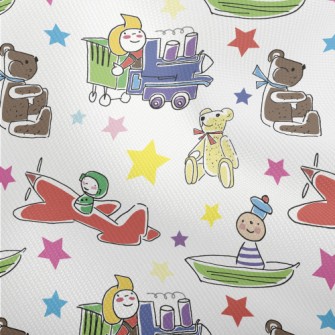 Colorful Train Car Toys Dobby
