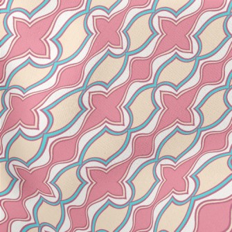 Artistic Oblique Strips Of Col Stretch Ponte