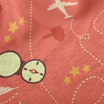 Travel By Plane Minky