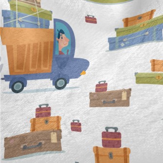 Luggage Delivery Van Minky