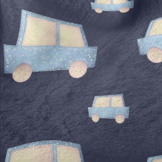 Cartoon Dot Car Minky
