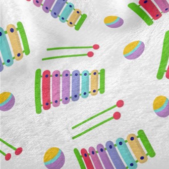 Colorful And Fun Xylophone Minky