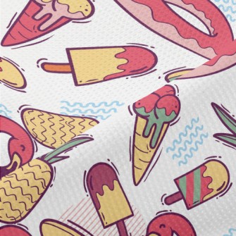 Flamingo Swimming Ring Piqué