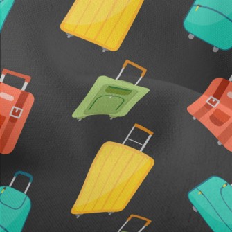 Colorful Suitcases Lightweight Performance Linen