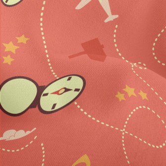 Travel By Plane Lightweight Performance Linen