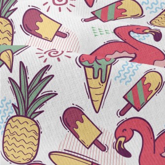 Flamingo Swimming Ring Modern Jersey