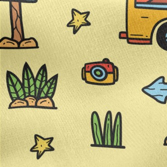 Mobile Camper Jersey Backed Fleece
