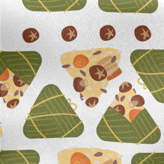 Delicious Traditional Rice Dum Jersey Backed Fleece