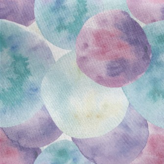Artistic Watercolor Jersey Backed Fleece