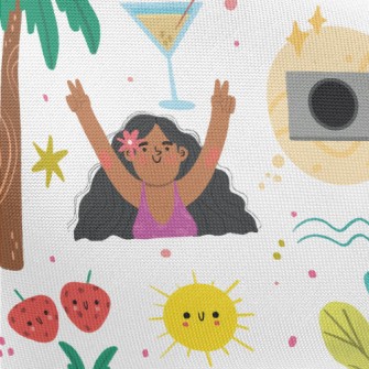Island Vacationers Pongee