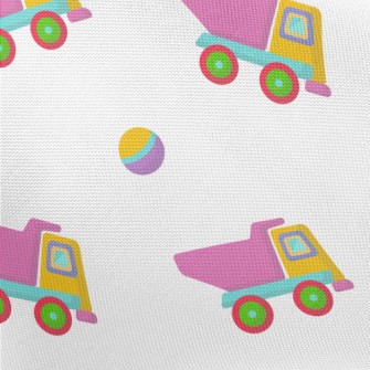 Contrasting Color Gravel Truck Pongee