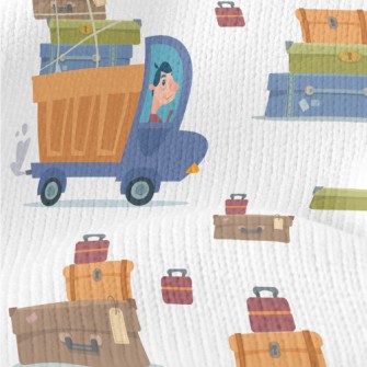 Luggage Delivery Van Stretch Jersey