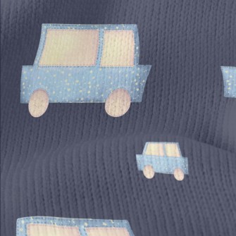 Cartoon Dot Car Stretch Jersey