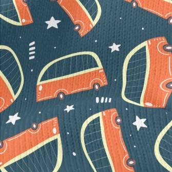 Fat Cartoon Bus Stretch Jersey