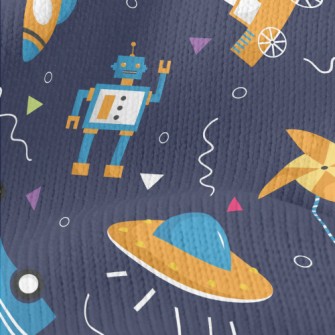 Truck Train Rocket Stretch Jersey