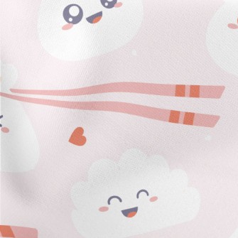 Q Version Of Siomai Dumplings Lightweight Cotton Poplin