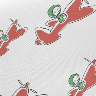 Cool Fighter Plane Midweight Cotton Poplin