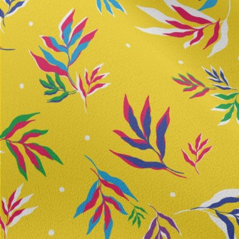 Exotic Leaves Chiffon