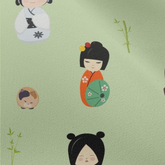 Classic Japanese Doll Chiffon