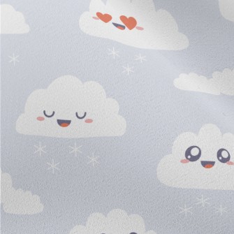 Gray Clouds With Changing Expr Chiffon