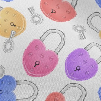 Love Lock Key Chiffon