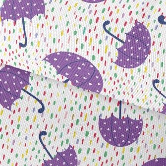 Love Heart Decorated Umbrella Waterproof Oxford