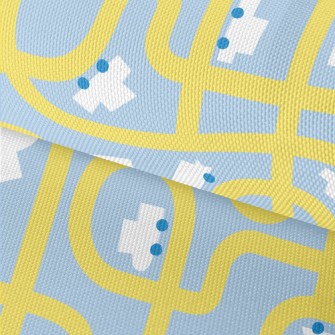 Winding Road Car Waterproof Oxford