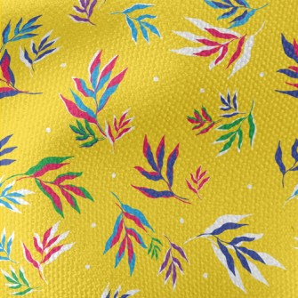 Exotic Leaves Waterproof Canvas