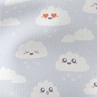 Gray Clouds With Changing Expr Waterproof Canvas