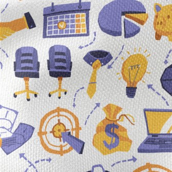 Stock Investment Cooperation Waterproof Canvas