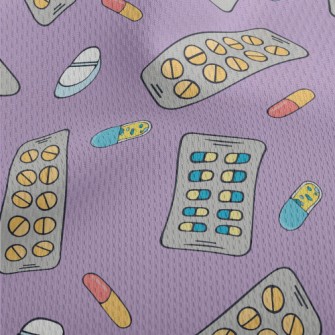 Essential Pills And Capsules Athletic Mesh Flat Back