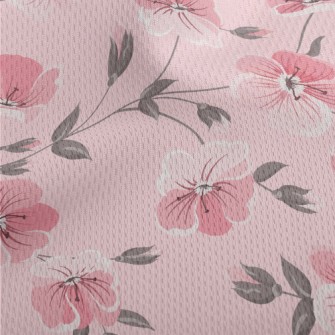 Noble Gradient Flowers Athletic Mesh Flat Back