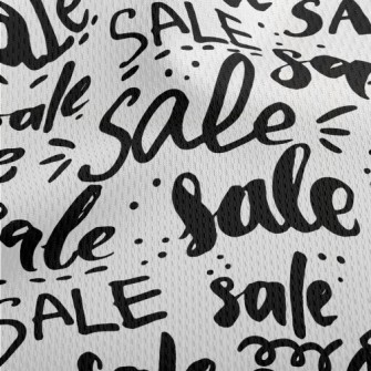 Promotional Offer Text Athletic Mesh Flat Back