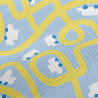 Winding Road Car Performance Linen