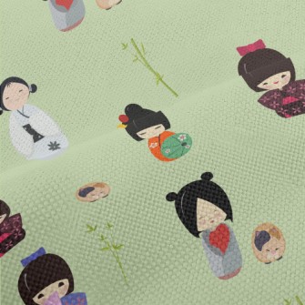 Classic Japanese Doll Performance Linen