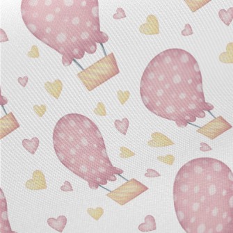 Cute Hot Air Balloon Twill