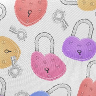 Love Lock Key Twill