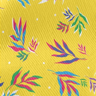 Exotic Leaves Standard Corduroy