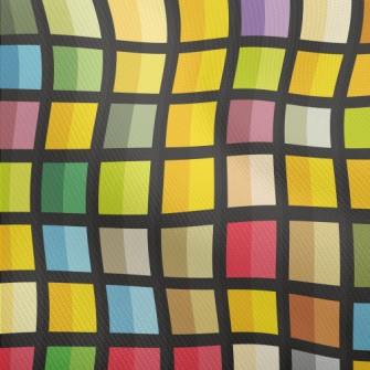 Colorful Geometric Mosaic Dobby