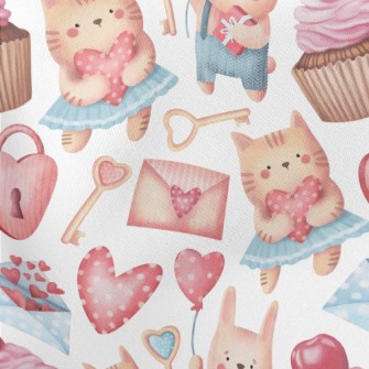 Blushing Cat Celebrates Valent Stretch Ponte