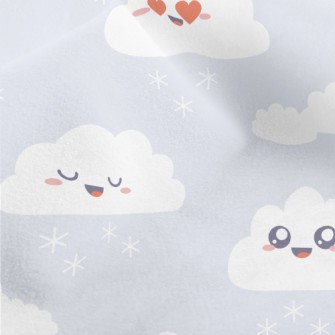 Gray Clouds With Changing Expr Micro Fleece