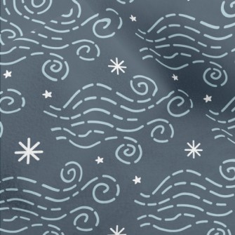 The Wind In The Night Sky Micro Fleece