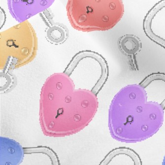 Love Lock Key Micro Fleece