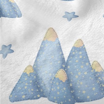 Watercolor Three-dimensional H Minky