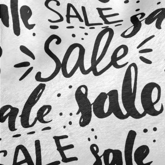 Promotional Offer Text Minky
