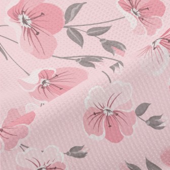 Noble Gradient Flowers Piqué