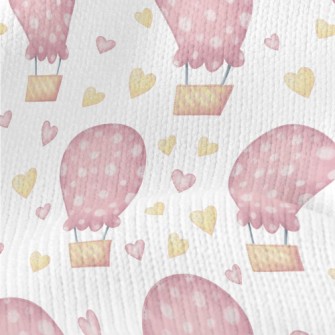 Cute Hot Air Balloon Stretch Jersey